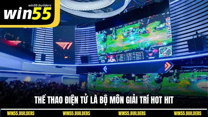Thể thao điện tử là bộ môn giải trí hot hit